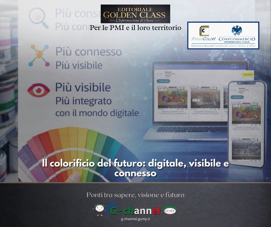 Il colorificio del futuro: digitale, visibile e connesso